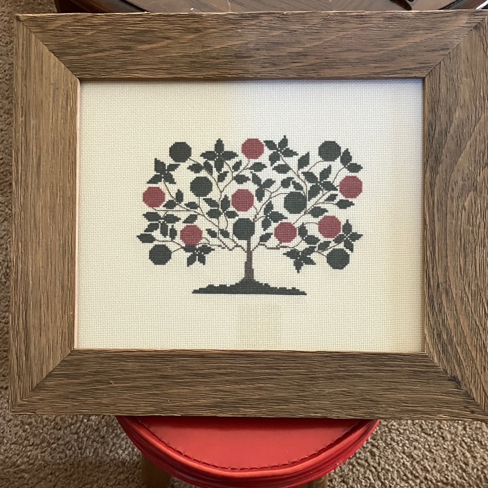 Tree of Life cross-stitch